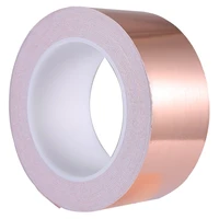 hot copper foil tape 50mm x 30m for emi shielding conductive adhesive for electrical repairssnail barrier tape guitar