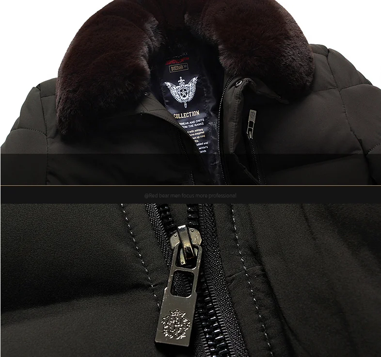 Новинка 2020 зимняя мужская куртка с большим воротником из натурального меха на