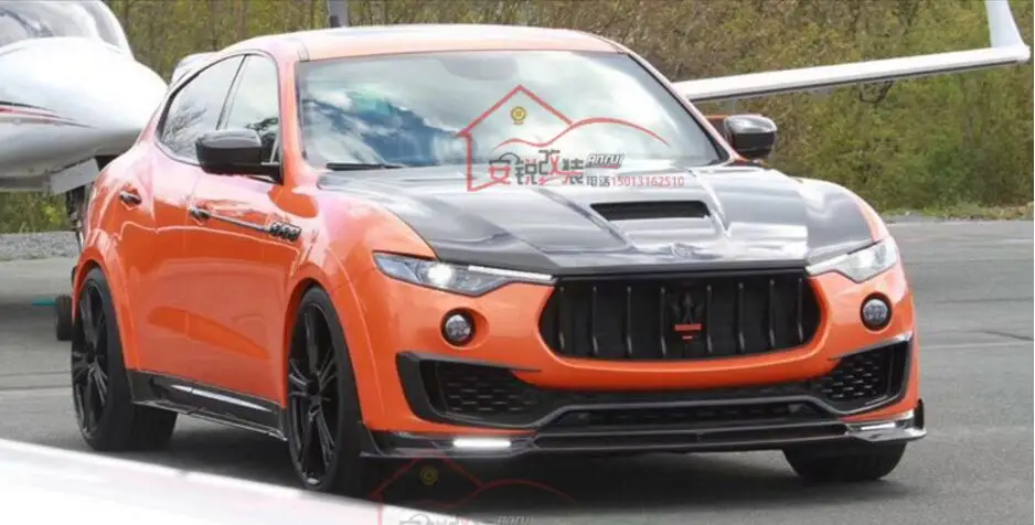 Автомобильный спойлер для переднего бампера из углеродного волокна