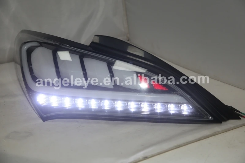 Полный светодиодный задний светильник ForHyundai для генезис купе 2009-2011 прозрачные