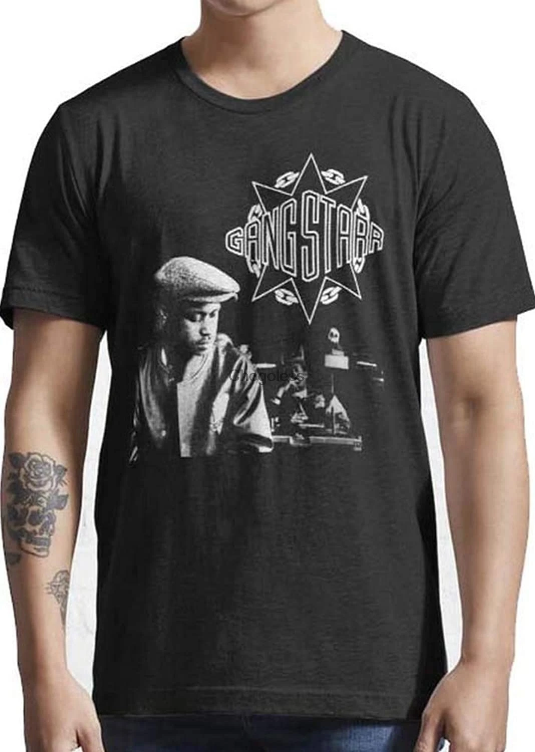 Деканов GangsTARR Эфирное футболка для мужчин и женщин унисекс Очаровательная белая