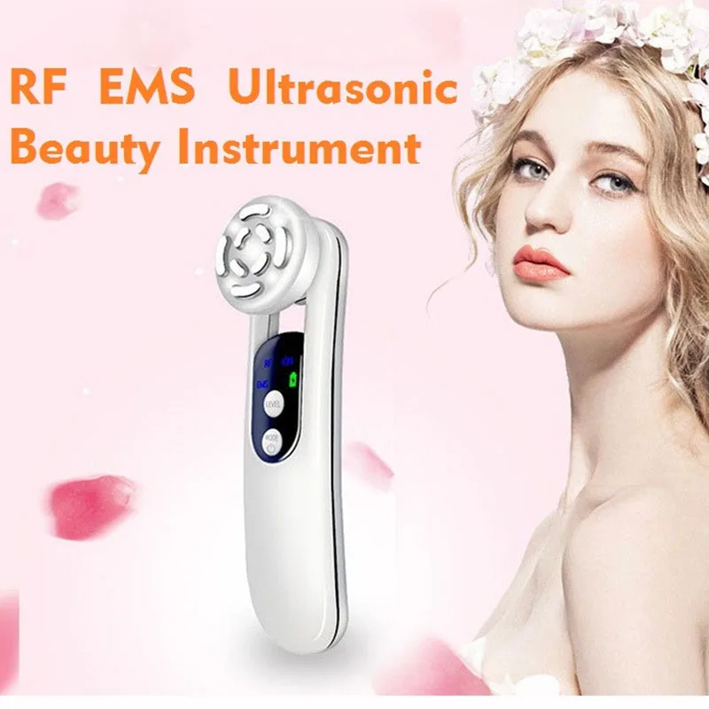 

Facial Photon Phototherapy Beauty Instrument Ultrasonic Vibration Photon Skin Rejuvenation Facial Treatment Wrinkle Removal