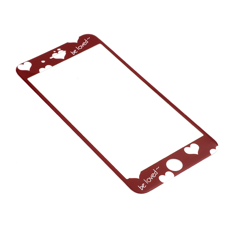 Милый протектор экрана из закаленного стекла для Iphone 8 7 Plus защита экрана X Xr 11 Защитная пленка на переднюю панель защита экрана стекло