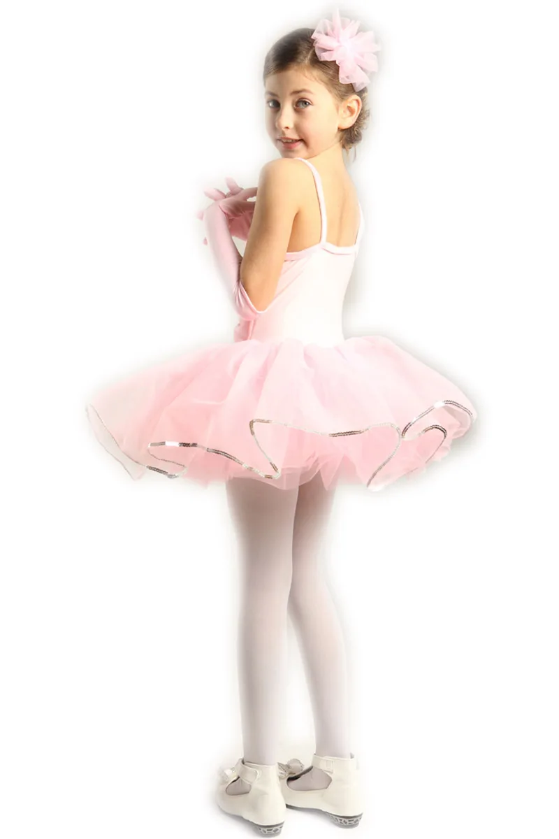 Профессиональное балетное розовое платье-пачка для девочек Женские