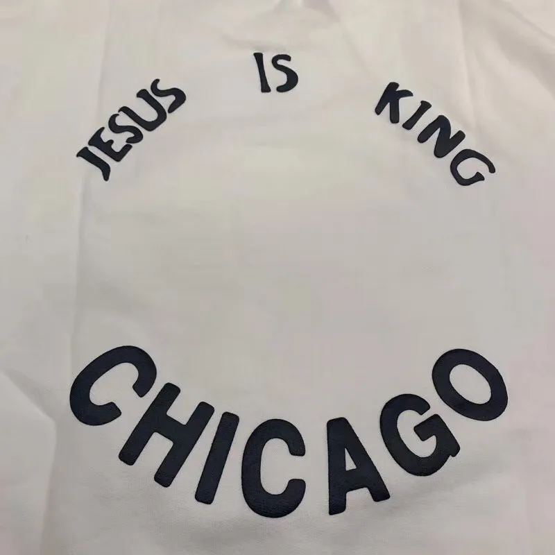 19FW Канье Вест Иисус Кинг воскресенья свитшоты для мужчин и женщин 1:1