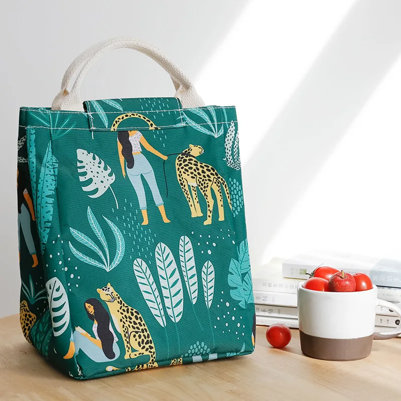 Сумка женская из фольги в горошек 23 х15х17 см|lunch bag|picnic bagbag lunch bags |