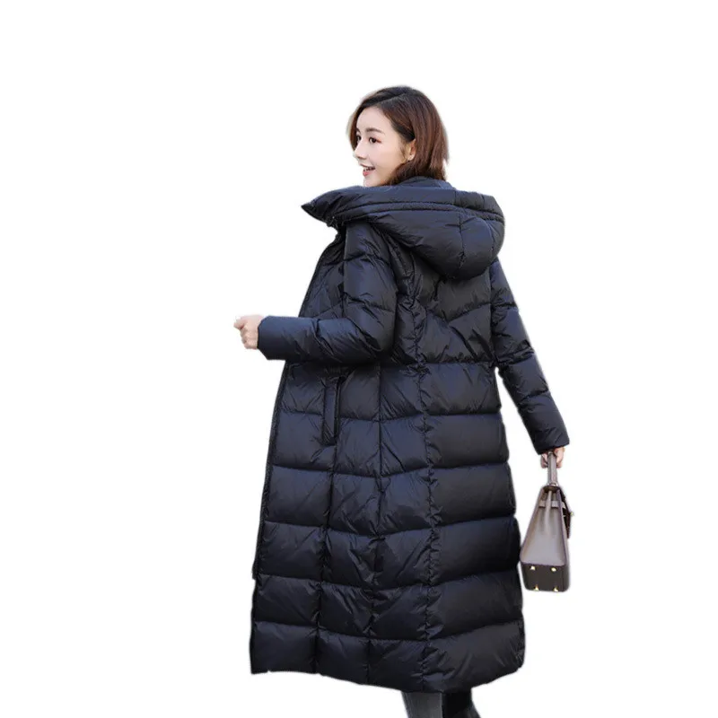 

2020 Fashion Women Winter Down Parka Korean Long Overcoat Ladies Slim Thicken Warm Cotton Coat Female Hooded Winter Jacket V1024