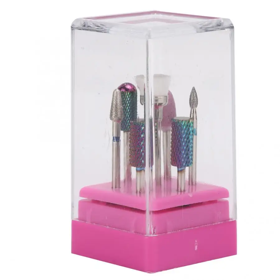 Качественные сверла для ногтей из вольфрамовой стали 7 шт./компл.|Принадлежности