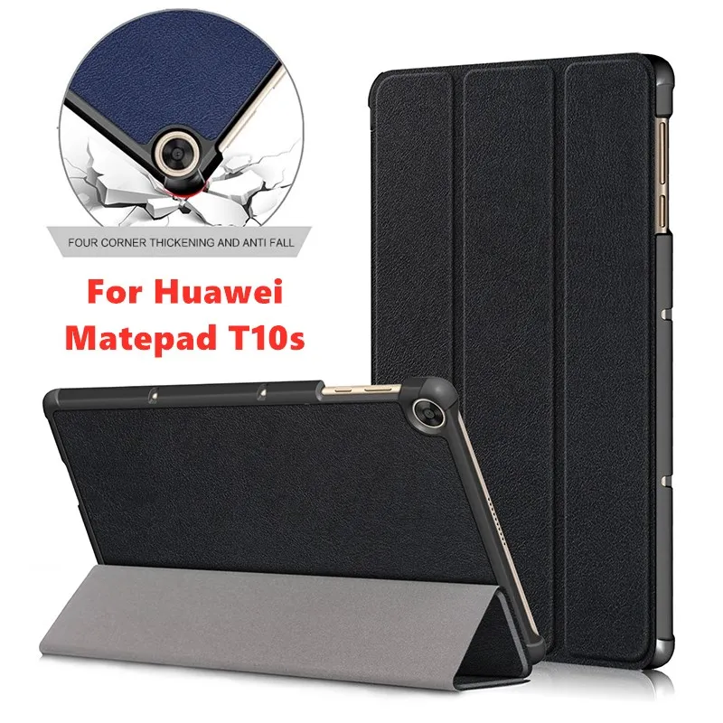 Умный чехол для Huawei Matepad T10S AGS3 L09 W09 T10 10 1 ' Ультратонкий из искусственной кожи с