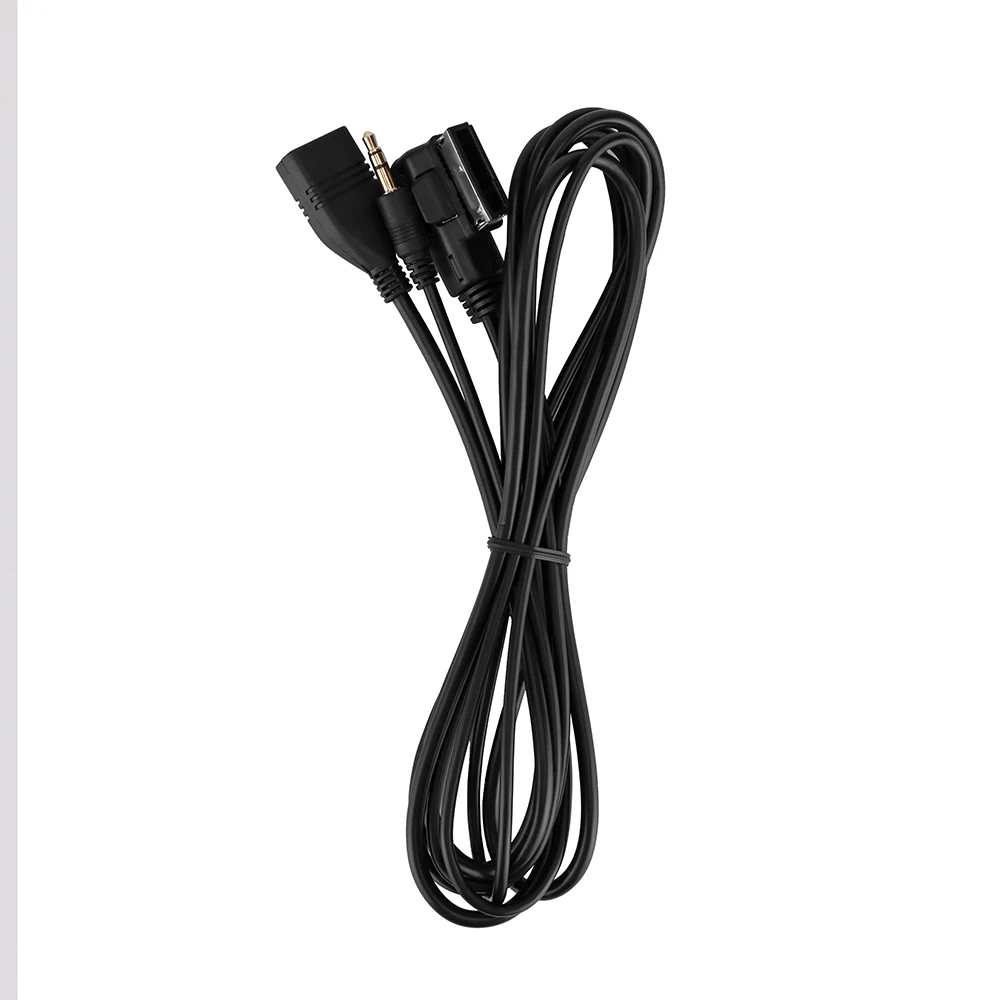 

3.5MM Audio Cable Audio Car Stereo AUX Cord Spring Audio Cable Gold Plated Plug Line Cord Spring Audio Cable For Car