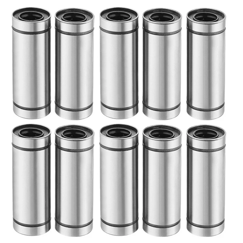 

10 шт./лот линейные шарикоподшипники LM12LUU 12 мм часть втулка Запчасти для 3D принтеров алюминиевые аксессуары