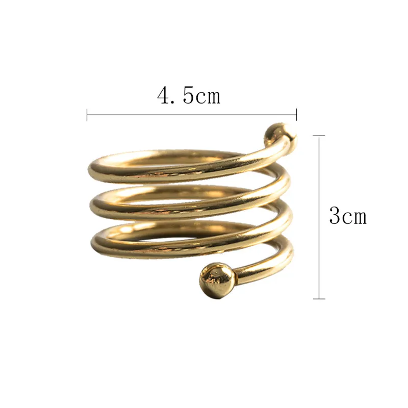

12Pcs/set Metal Napkin Rings Creative Crystal Diamond Pearl Wedding Napkin Holders Hotel Bar Table Decoration Wire Towel Buckle