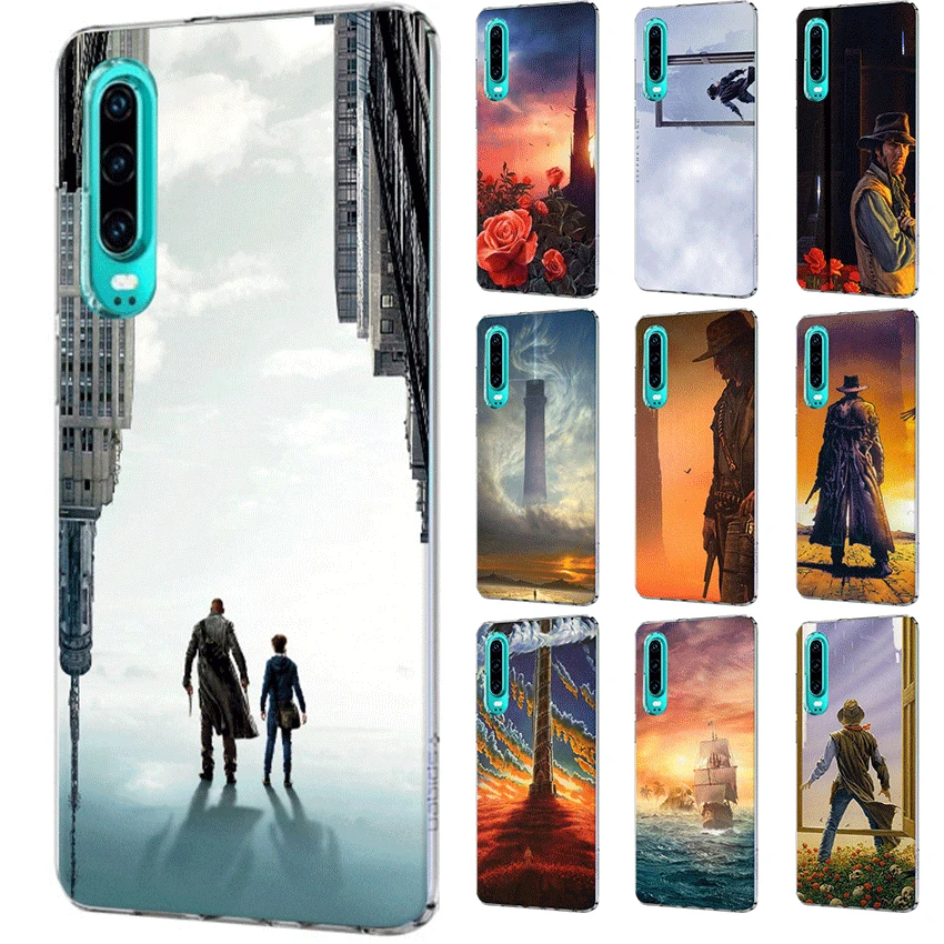 Чехол для мобильного телефона huawei P30 P20 P10 P9 P8 P Sart Z Lite Pro Жесткий Stephen King The Dark Tower |