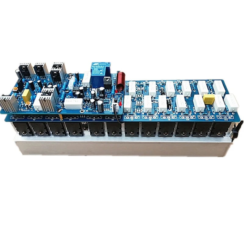 Lusya 24 шт. C5200 A1943 силовая трубка JRC5532D Op amp 1300 Вт моно мощный усилитель доска сценический Собранный усилитель T0866