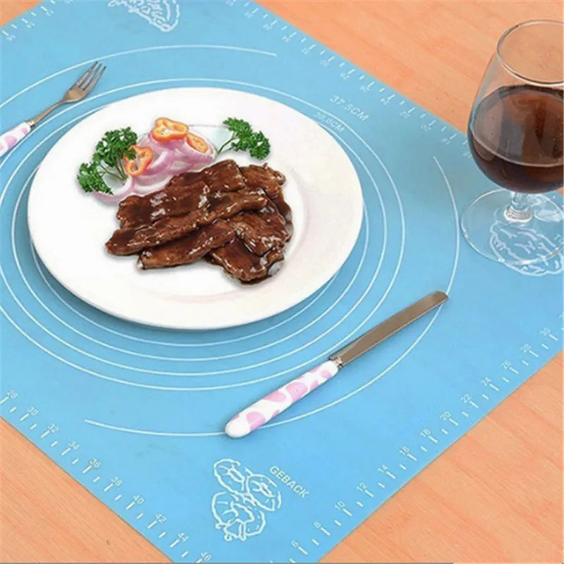 Силиконовые коврики для выпечки кухонные аксессуары антипригарные клецки пиццы