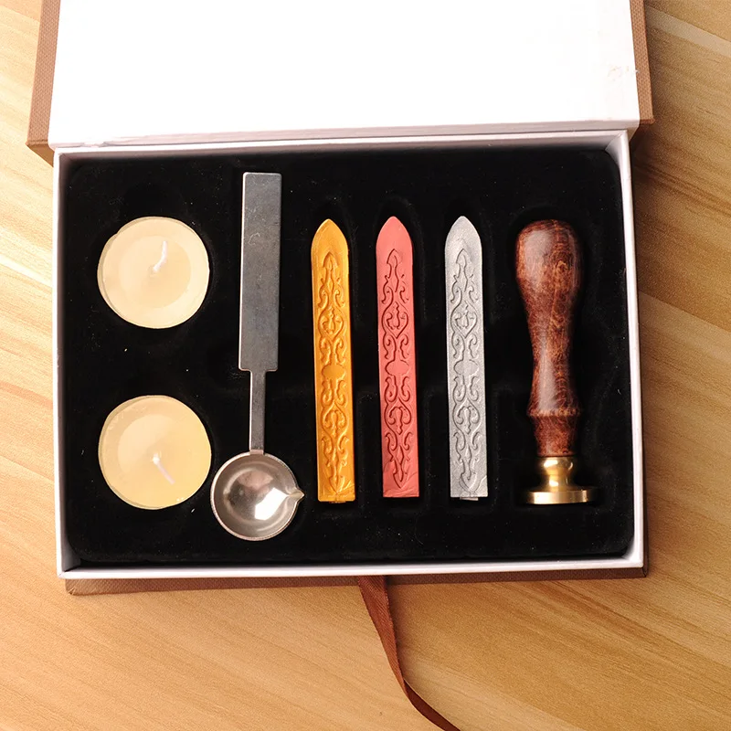 Горячая Распродажа Набор восковых штампов письмо благословение вампир