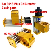 3018 cnc router z axis parts t screw aluminum sliding platform 85mm stroke linear actuator kit nema1723 stepper motor optional