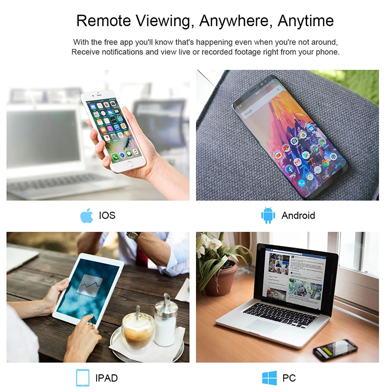 720 P/1080 P ночное видение беспроводной WiFi IP двухстороннее аудио Обнаружение