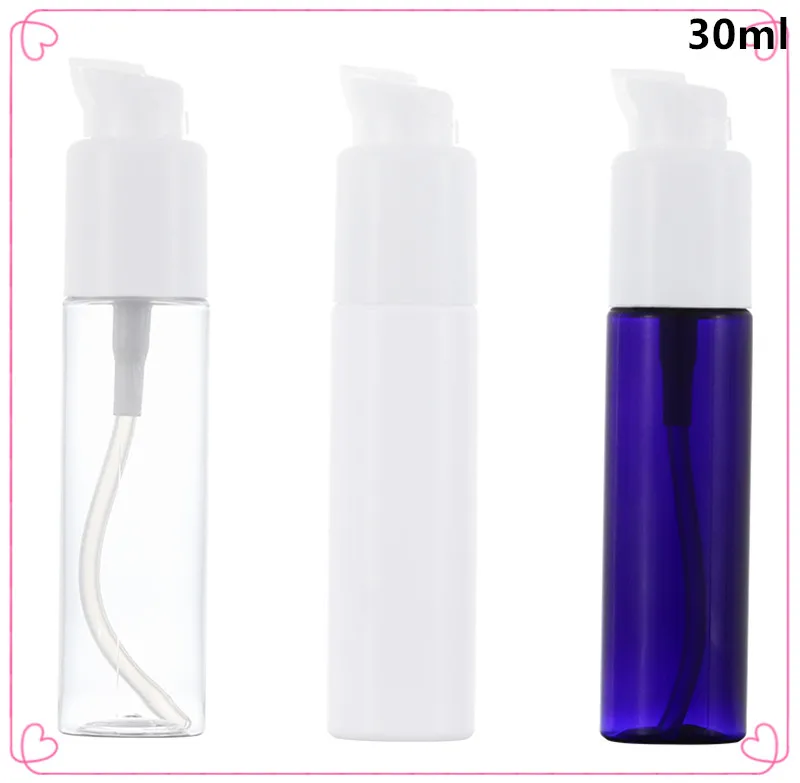 Оптовая продажа 30 мл прозрачная Высококачественная гладкая Защитная белого и