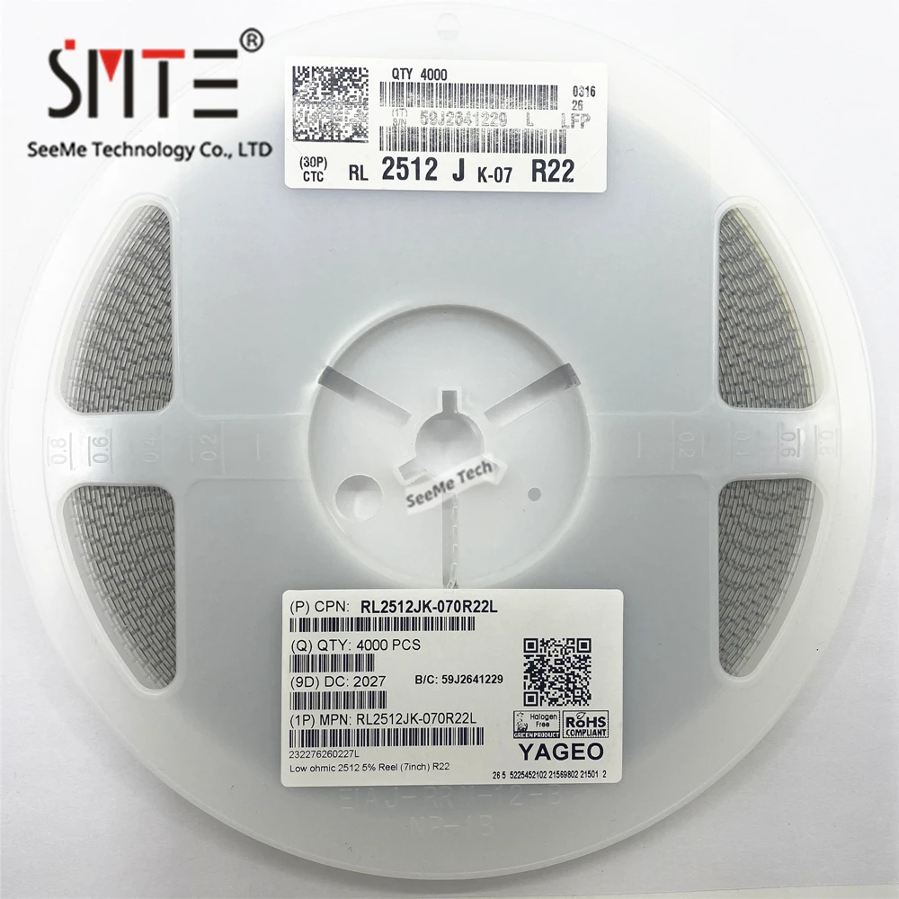 

4000 шт./партия, новые и оригинальные фонари 0,22 Ом 5% 1 Вт 2512