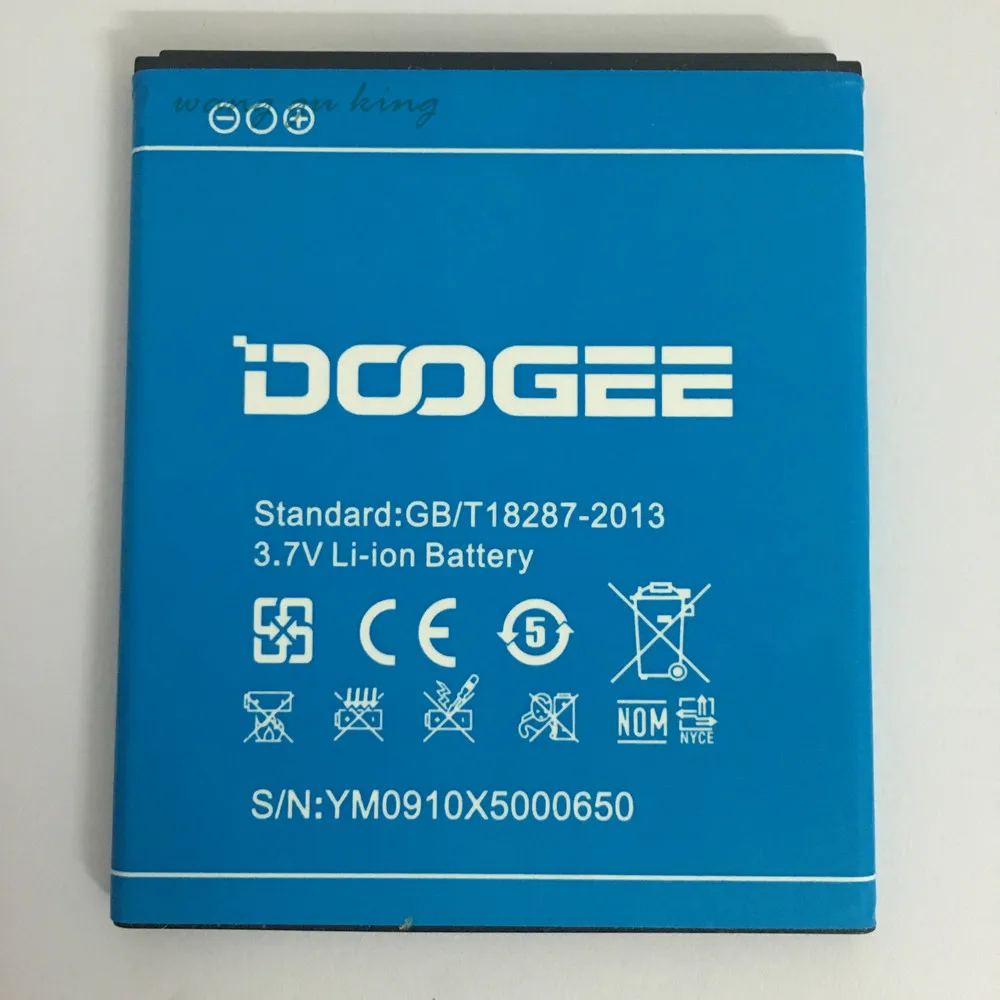 Фото Новый 100% Оригинальный аккумулятор мобильный телефон Для Doogee X5 X5S Pro сменный