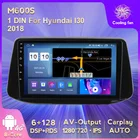 1280x720 7862C ОЗУ 6 ГБ + 128 Гб большой экран Andorid 11 все в одном автомобильный мультимедийный плеер навигация для Hyundai i30 2017 2018 2019