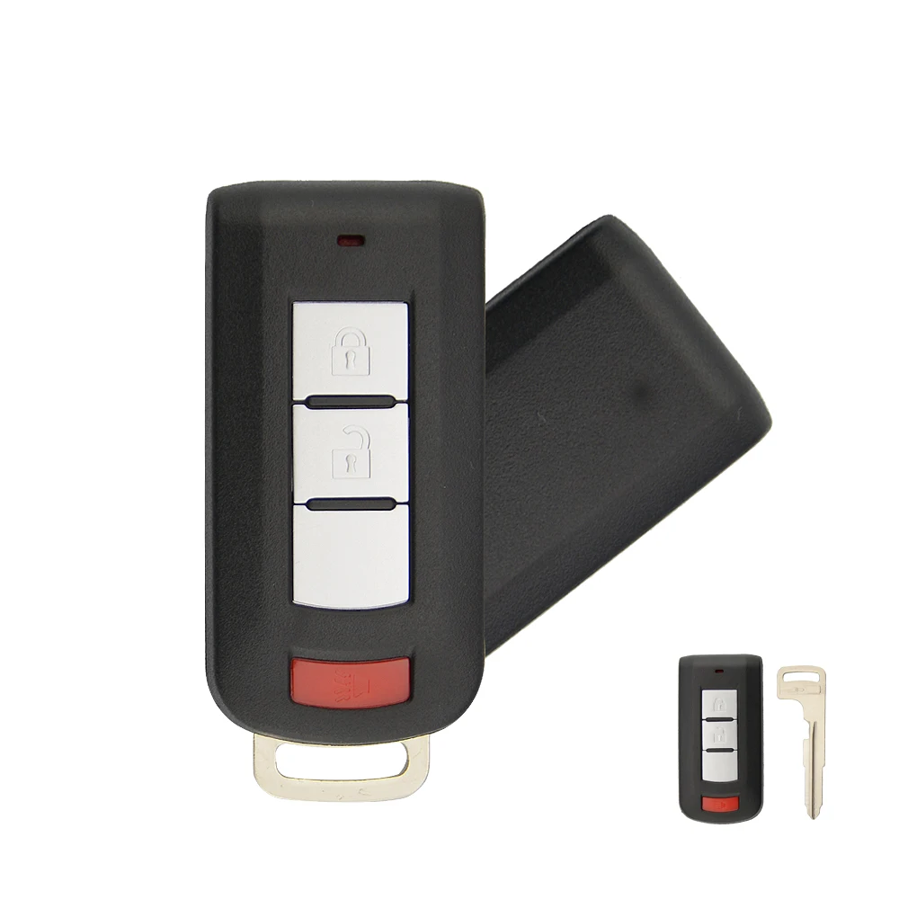 OkeyTech для Mitsubishi Outlander Smart Remote Key 315/433 МГц ID46 PCF7952 чип с аварийным пустым лезвием 2 + 1 3