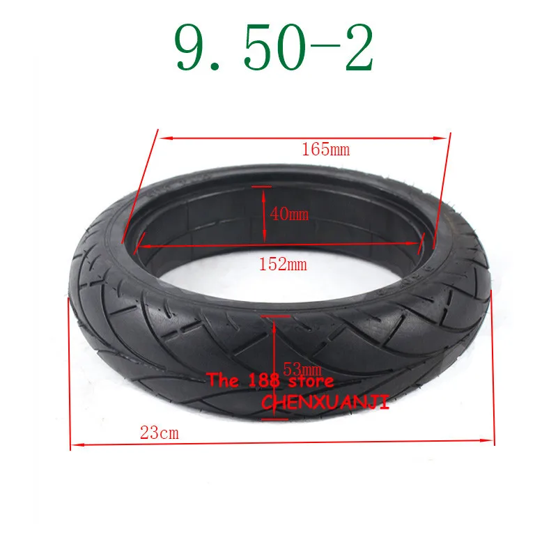 9 50 ''-2 твердая шина для газового скутера электрический скутер/запасная