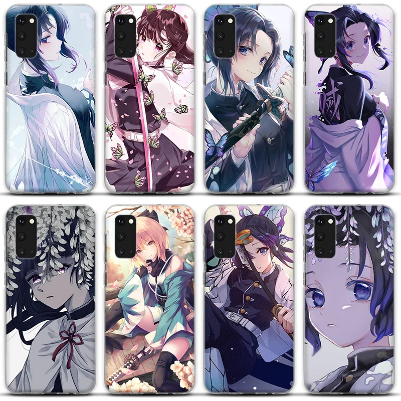 

Swordsman cartoon Silicone Case For Samsung Galaxy S8 S9 S10 S20 S21 Plus Note 20 Ultra 10 9 8 A51 A50 A71 A70 A520 Cover