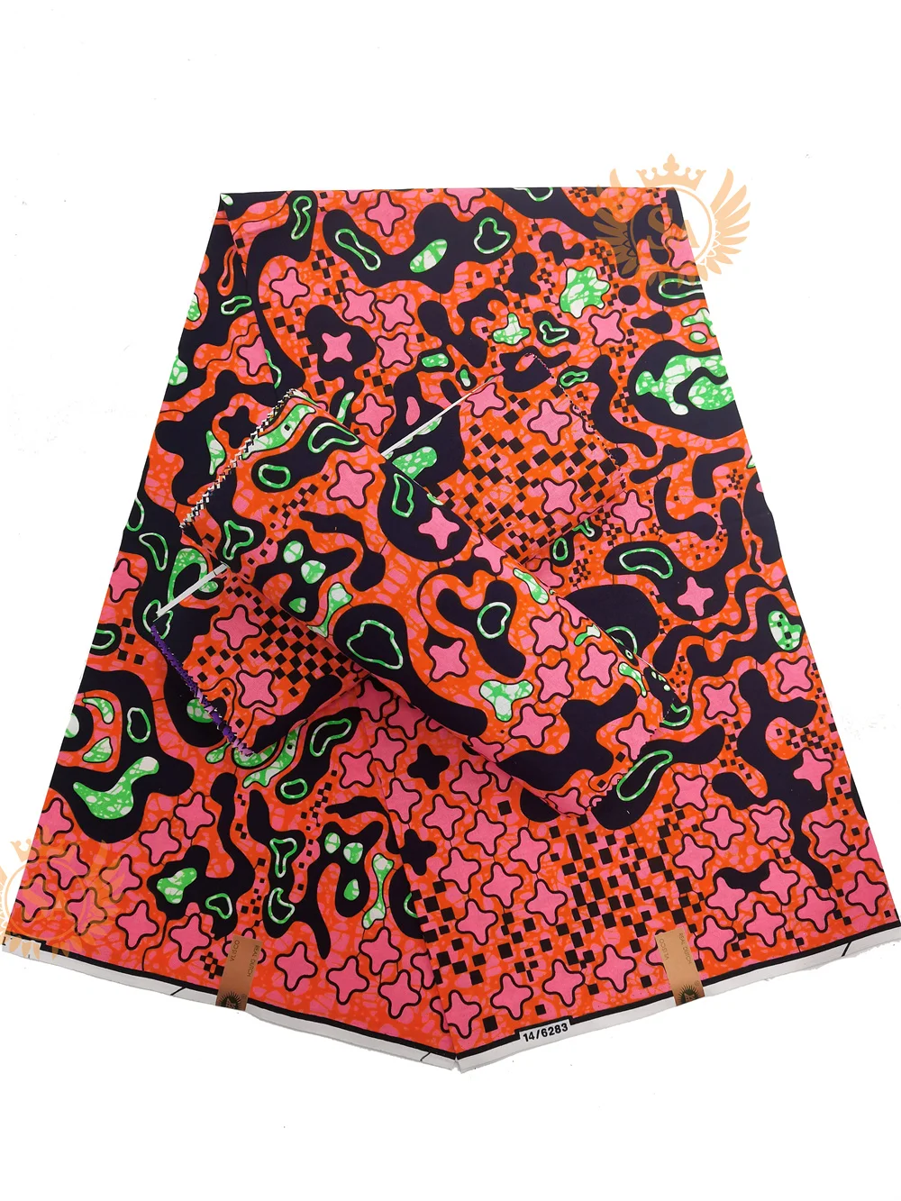 Настоящая восковая ткань высокого качества с гарантированным восковым принтом