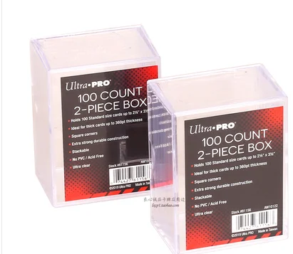 Жесткая прозрачная пластиковая настольная игра коробка для карт Футбольная