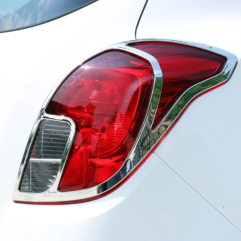 

Задний фонарь заднего фонаря из АБС-пластика с хромированной отделкой, 2 шт. для Vauxhall, Opel, Mokka / Buick Encore 2013, 2014, 2015, автостайлинг!