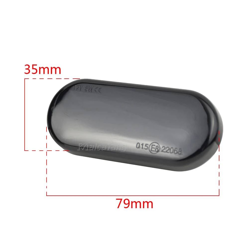 2pcs Dynamic Blinker LED Turn Signal Light Side Marker Lamp For SEAT Ibiza 6L Leon 1M Altea Alhambra Exeo Toledo Cordoba Arosa | Автомобили