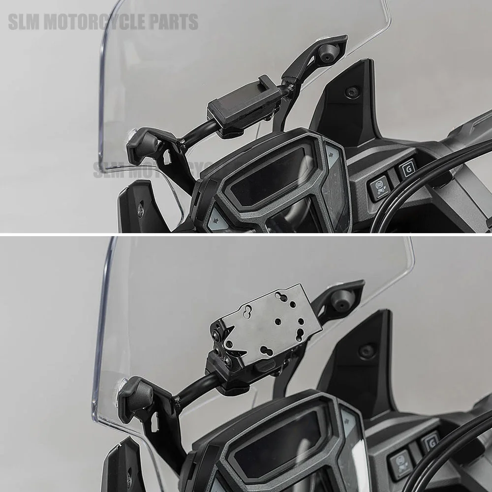 

NEW Motorcycle Front Phone Stand Holder Phone GPS Navigaton Plate Bracket For SUZUKI V-Strom 1050XT 1050 XT ADV DL1050XT 19-20