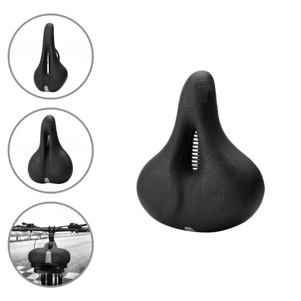 

Bicycle Saddle Anti Slip Durable Hollow Double Damping Ball Bike Seat