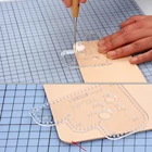 Кожевенное ремесло сшивание и угловые шаблоны кожевенное ремесло сшивание DIY