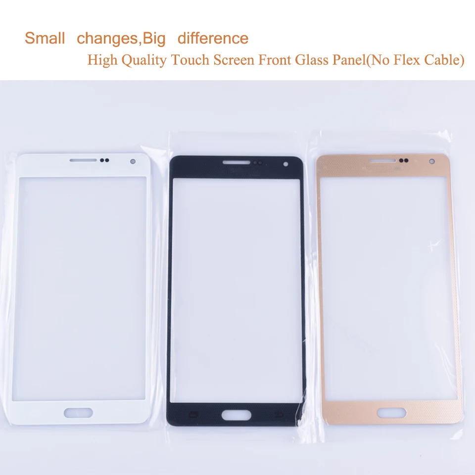 Для samsung Galaxy A7 A700 A7000 A700H A700F A700FD SM-A700F Сенсорный экран Передний сенсорный экран со стеклянной панелью всей наружной поверхности линз A7 5,5"
