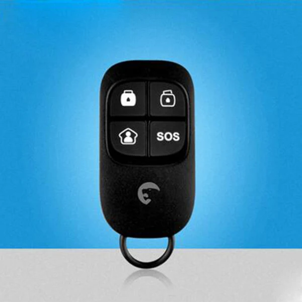 

New 433Mhz Mini Smart Wireless Easy Install Home Remote Controller for Etiger S4 GSM Alarm System and Chuango Host Chime