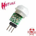 1 шт. DC 2,7-12 В 5 шт. миниатюрный ИК-датчик движения, инфракрасный датчик движения, автоматический датчик движения человека, модуль AM312