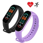 Смарт-браслет M6 для мужчин и женщин, спортивный фитнес-трекер с функцией измерения уровня кислорода в крови, водонепроницаемый, с шагомером, для Android и IOS