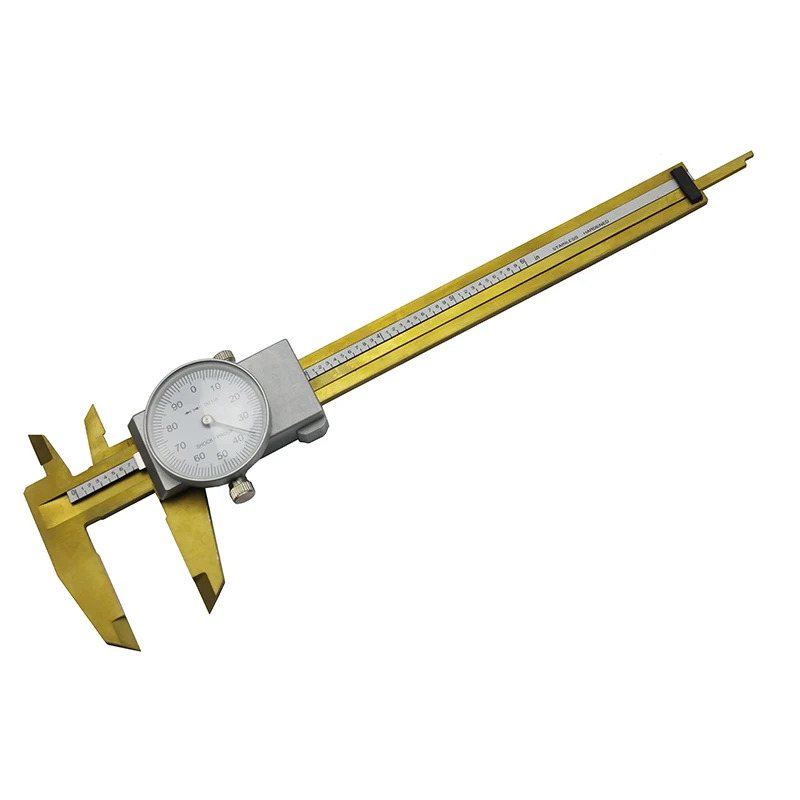 Высокая точность нержавеющая сталь двойная игла 150 мм 6 дюймов 0 001