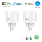 Умная розетка с Wi-Fi, 16 А, с монитором питания