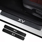 Наклейки на пороги и наклейки на пороги автомобиля, Защитная Наклейка для Subaru XV, Стайлинг автомобиля сделай сам, украшение из углеродного волокна, аксессуары для тюнинга автомобиля