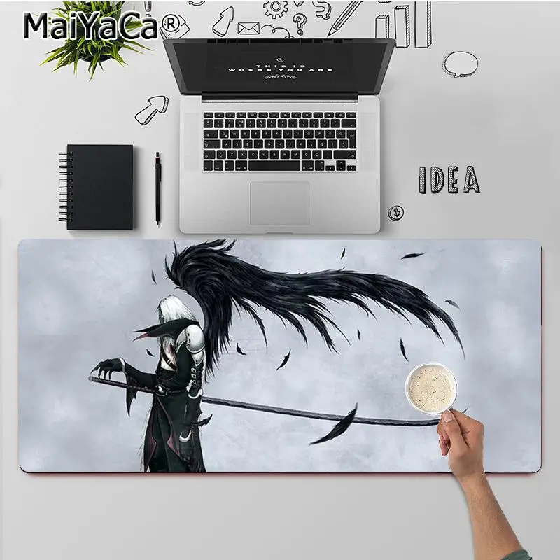 

MaiYaCa Top Quality Final Fantasy VII Gamer Speed Mice Retail Small Rubber Mousepad Free Shipping Large Mouse Pad Keyboards Mat