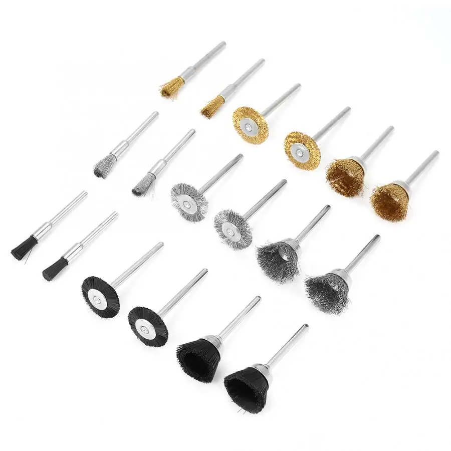 18 шт. набор инструментов для полировки электрической дрели|Щетка| |