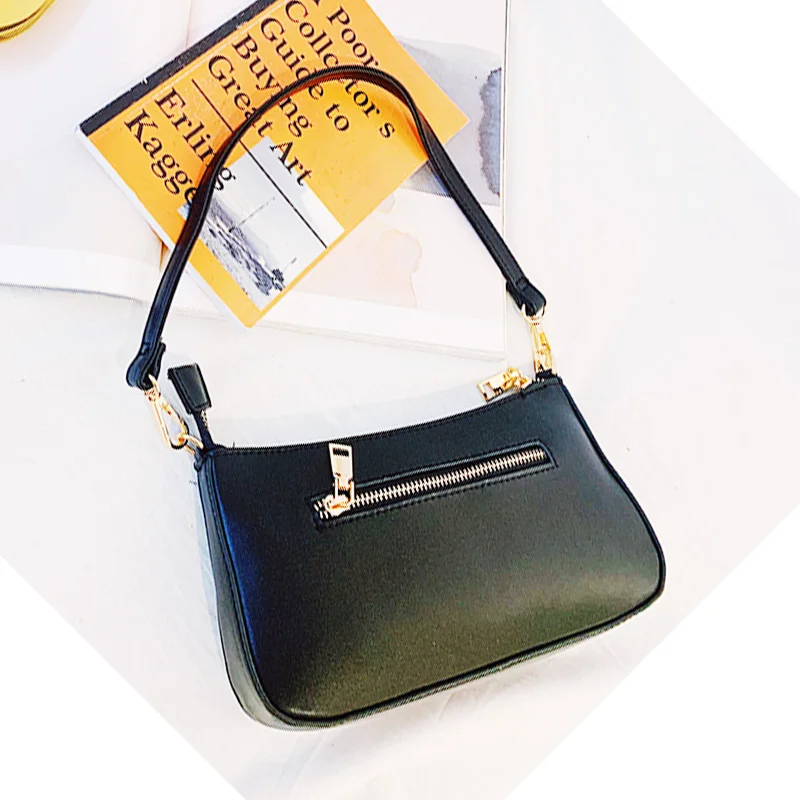 

Solid Color Vintage Small Shoulder Bag Luxury Handbags Women Crossbody Bags Designer Female Shoulder Messenger Bag Bolsa
