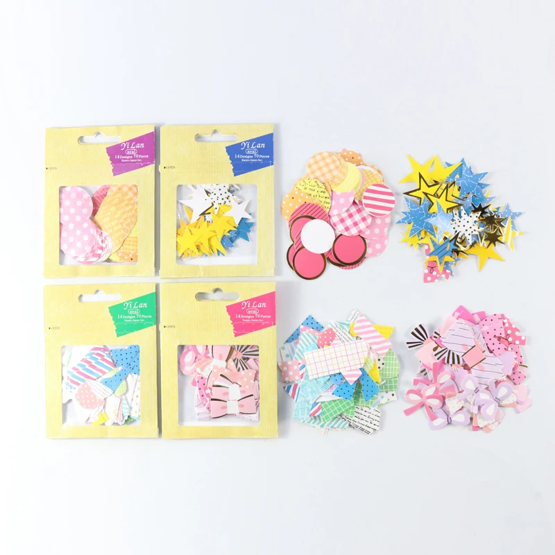 Domikee креативные Декоративные наклейки для конфет сумка дневника записного