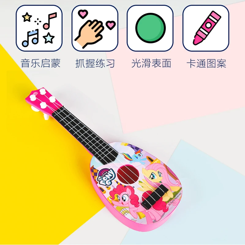 Hasbro My Little Pony укулеле музыкальный инструмент Детская гитара игрушки Монтессори