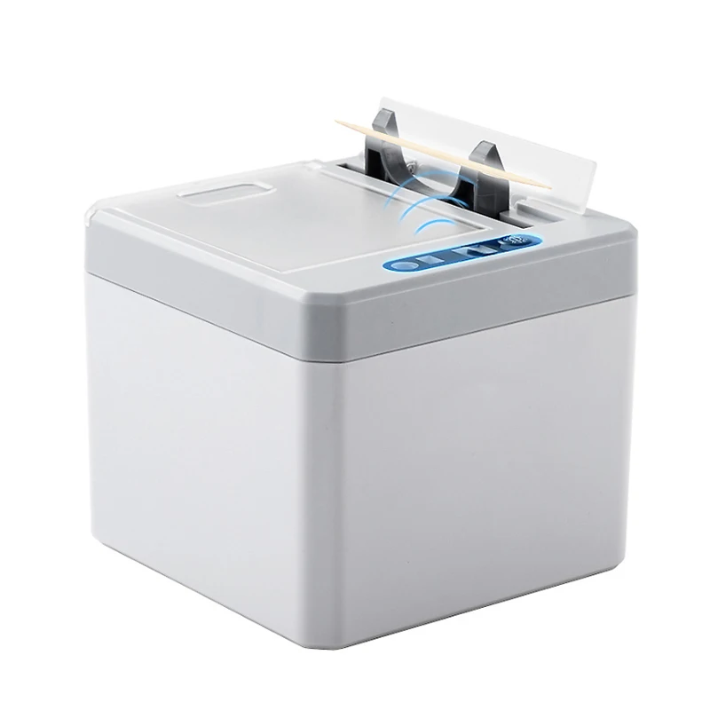 

Smart infrared Sensor Toothpick Box Full Automatic Home Restaurant Hotel Pop-Up Electric Touch Sensor USB Charging Toothpick Box