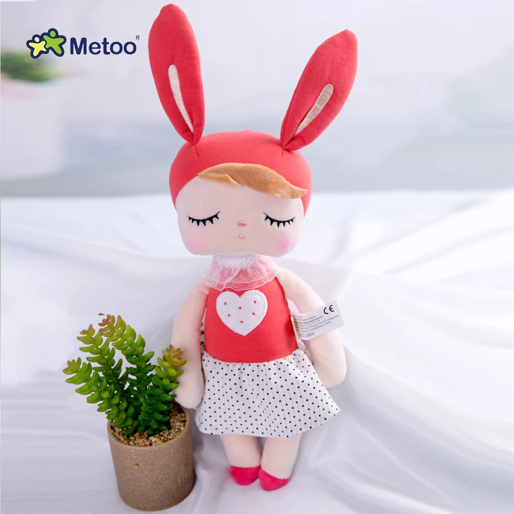 Новинка плюшевый и мягкий милый Кролик Metoo милые животные для детей игрушки кукла